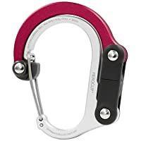 HEROCLIP Mosquetón Pequeño con Gancho para Colgar Pivotante (Mini) – Mosquetón Giratorio para Colgar lo Que Quieras…